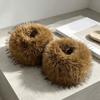 Solid Color Sleeve Cuffs Keep Warm Plush Sleeve Covers Fashion Faux Fur Wrist Cuffs  Ladies