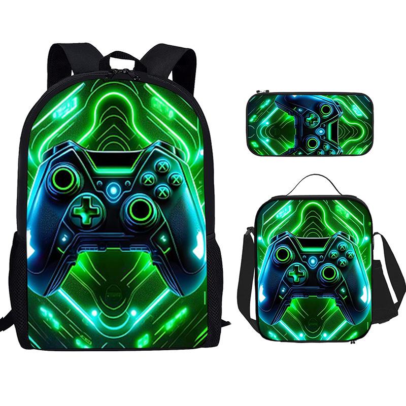 Games Console Backpacks Software Primary Backpacks Shoulder Bags 3D Print Boys Girls School Bag Travel Mochila Student Backpack