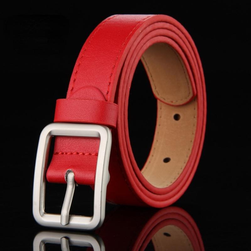Young Boys' Kids PU Leather Belt Single Prong Buckle Waistband Casual