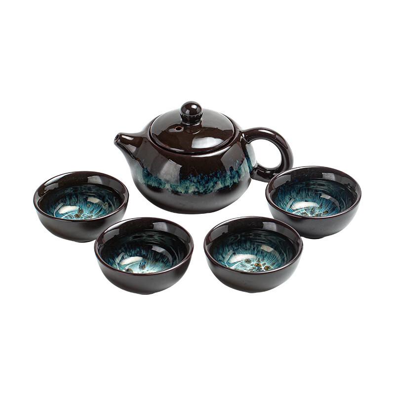 Meijin Ceramic Kiln-Changed Tea Set