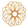 Wall Hanging Rattan Decor 42cm Exquisite Woven Retro Rattan Flower Wall Hanging Art for Living Room