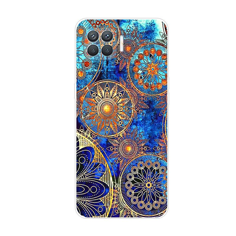 For OPPO Reno4 Lite Case Reno5 Lite Shockproof Soft silicone TPU Back Cover For OPPO Reno 5 4 Lite Phone Cases Case Cute Cartoon