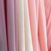 Wide 150cm Nylon Mesh Fabric Spandex High Elastic Dense Black White for DIY Sewing Lace Shirt Stockings