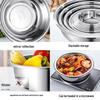 Aokewen 45cm Thickened Food-Grade Stainless Steel Multi-Purpose Basin