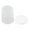 Practical and 10PCS Measuring Cup Set, Transparent Plastic Container with Lid