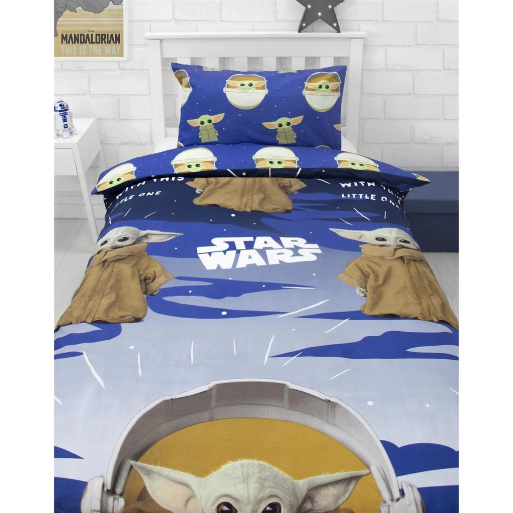 Star Wars Mandalorian Baby Yoda Reversible Duvet Set