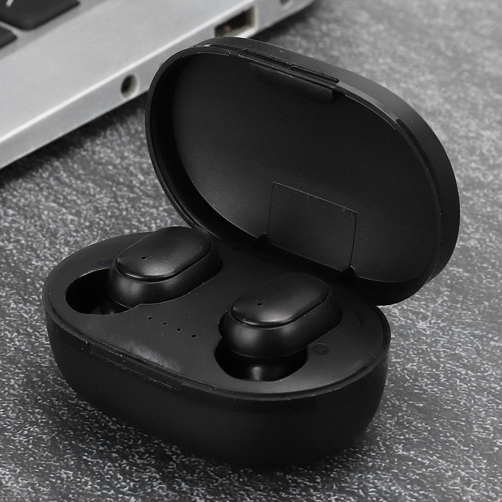 A6S Wireless Bluetooth Earphone Headset HIFI Sports Headphone with Charging Bay
