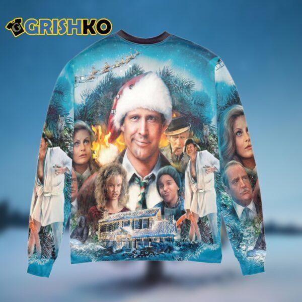National Lampoon s Christmas Vacation Ugly Christmas Sweater BG Unisex T-Shirt XL