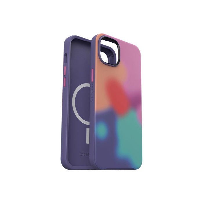 OtterBox Symmetry+ Coque pour iPhone 14 Plus avec MagSafe, Antichoc, anti-chute, coque de protection fine, supporte 3 x plus de