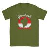 Grönland Ist Nicht Zu Verkaufen T-Shirt Sommer Mode T-Shirts Unisex Baumwolle Rundhals Oversize Oberteil T-Shirts Kurze Ärmel Y2K Lustige Oberteile