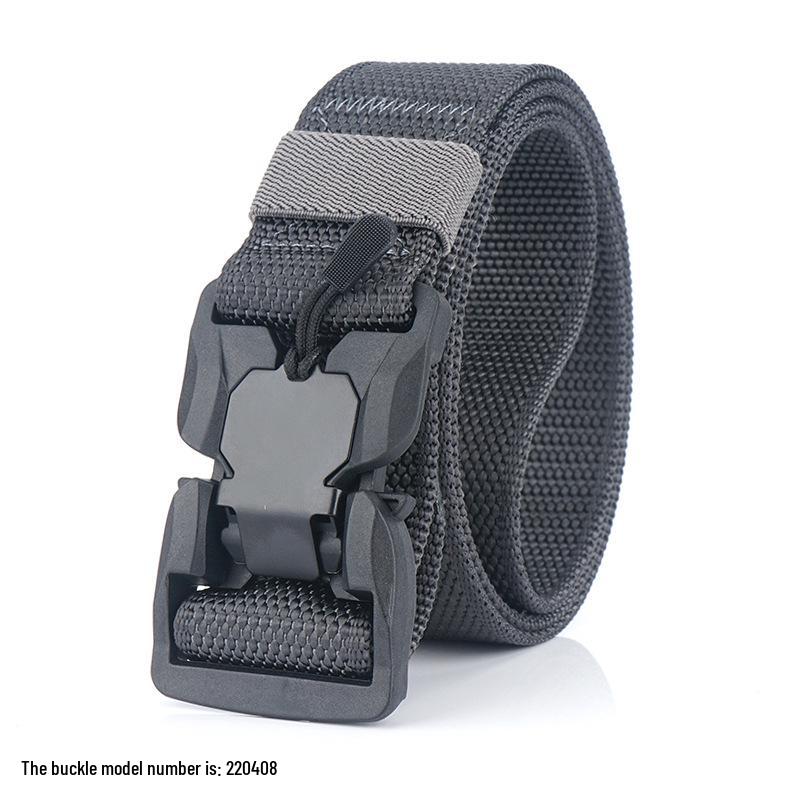 Men's Tactical Outdoor Belt - Military, Work, Casual Canvas Nylon Leather