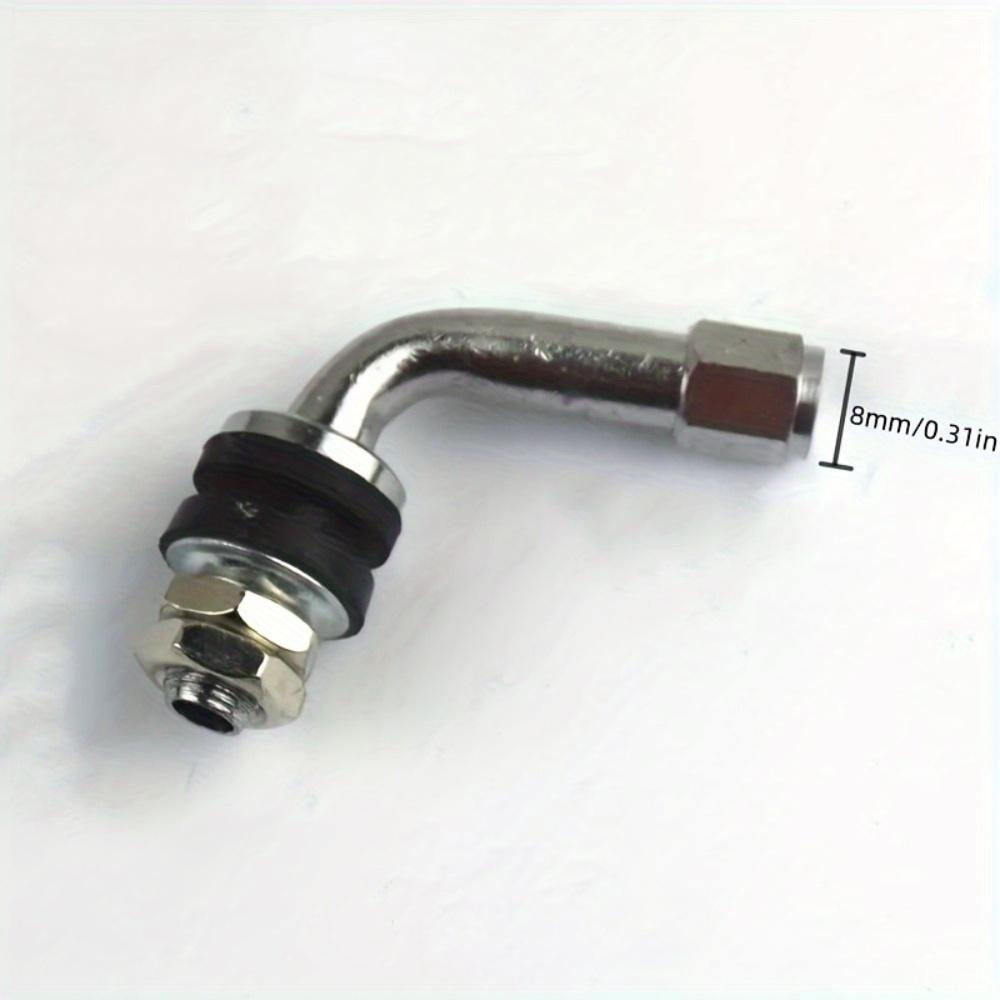2Pcs/set 90/135 Degree Angle Car Motorcycle Wheel Tire Vacuum Valve Stems Tyre Extension Valve Bolt Motorbike Accessories
