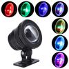 RGB LED Decorative Light Waterproof Multi Color Outdoor    (5w Black 1*bead)