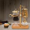 400ml Golden Coffee Maker Siphon Pot Set with Integrated Filter Tea Coffee Brewer Matching Pot Set