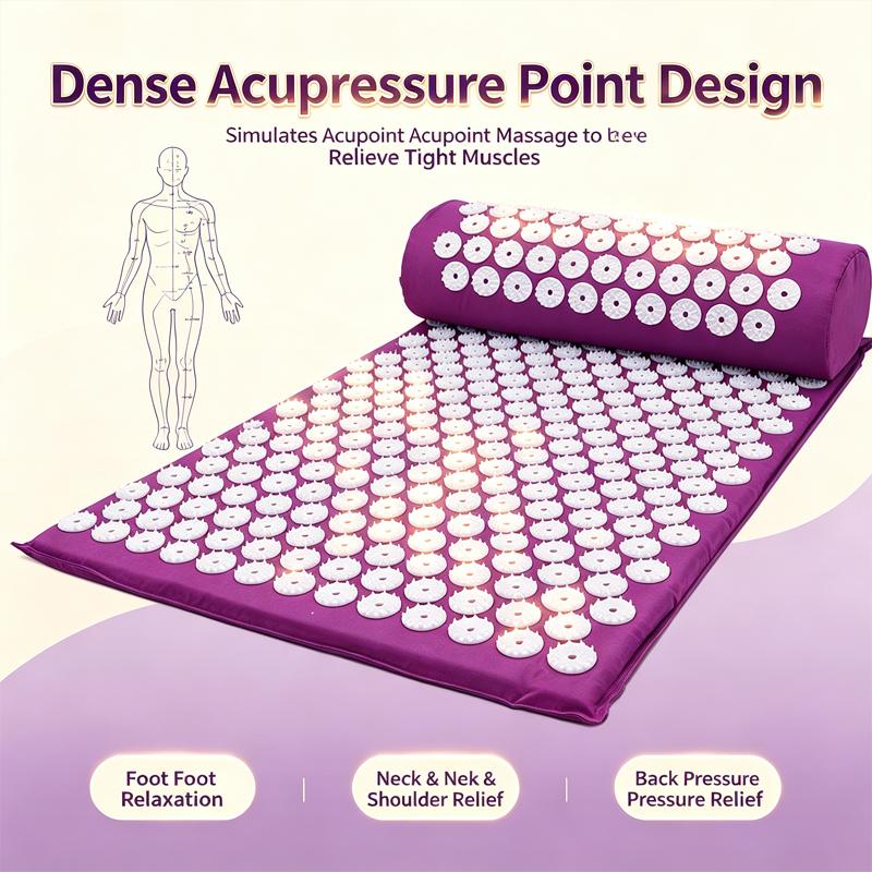 Acupressure Mat for Yoga & Sports Massage Relief