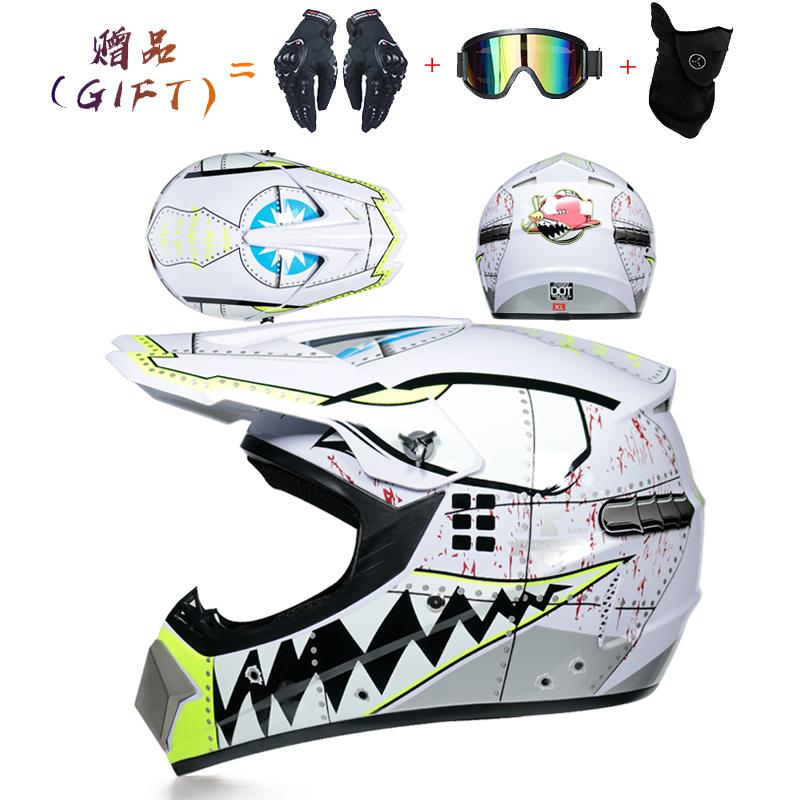 Safety Motocross Helmet Casco Motocross Bicycle Downhill Capacete Atv Cross Helmet Child Motorcycle Helmet Dot Abs 1Kg Unisex