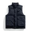 Men's Trendy Winter Cotton Vest - Functional Outdoor Wear with Thick, Warm Insulation