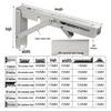 Heavy Duty Stainless Steel Folding Triangle Wall Support Bracket