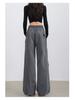 Women's Korean-Style Trendy Cargo Pants: Versatile, Lightweight, High-Street Fashion for Spring/Summer