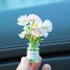Creative Mini Simulation Sunflower Car Interior Center Console Decoration Crafts Cute Sweet Car Interior Accessories Gifts