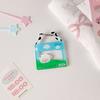 Kawaii Ins Style Acrylic Keychain Holder Cartoon Fruit Cupcake Star Shaped Bag Pendant Hook Cute Korean Style Key Hanging Decor