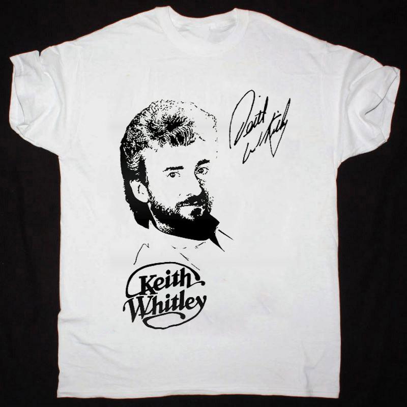 

1985 Keith Whitley Vintage Miami My Amy Era White All Size Unisex Shirt QQ1074 Unisex T-Shirt XL