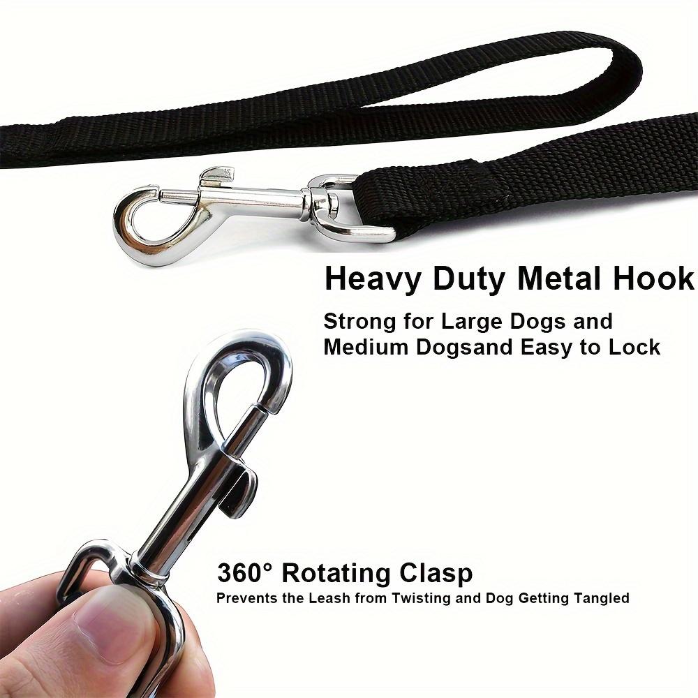 Long Dog Leash Free Range Nylon Training Lead Pet Puppy Handles, for Yards 20ft with Stake Medium and Large Dog with handle