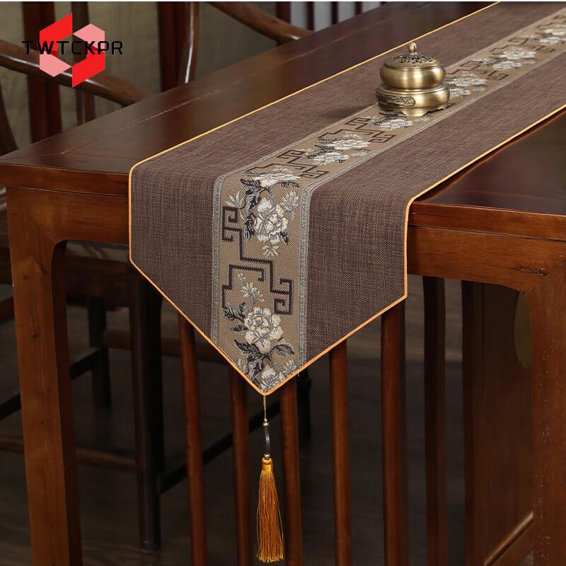 Chinese Zen Style Waterproof Table Runner