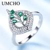 Umcho Smaragd Edelstensring