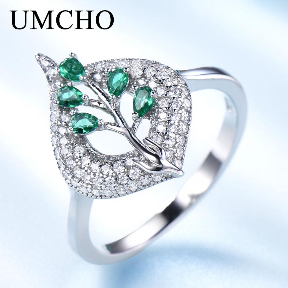Umcho Smaragd Edelstensring
