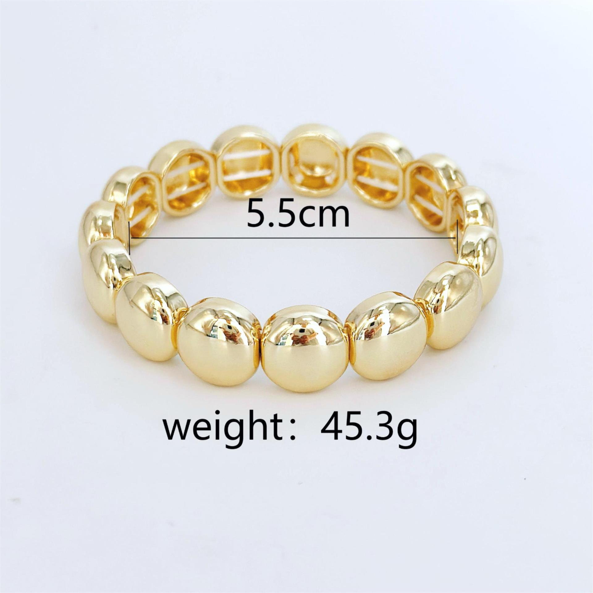 

Премиальный полукруглый браслет золотого и серебряного цвета с эффектом ветра золотой