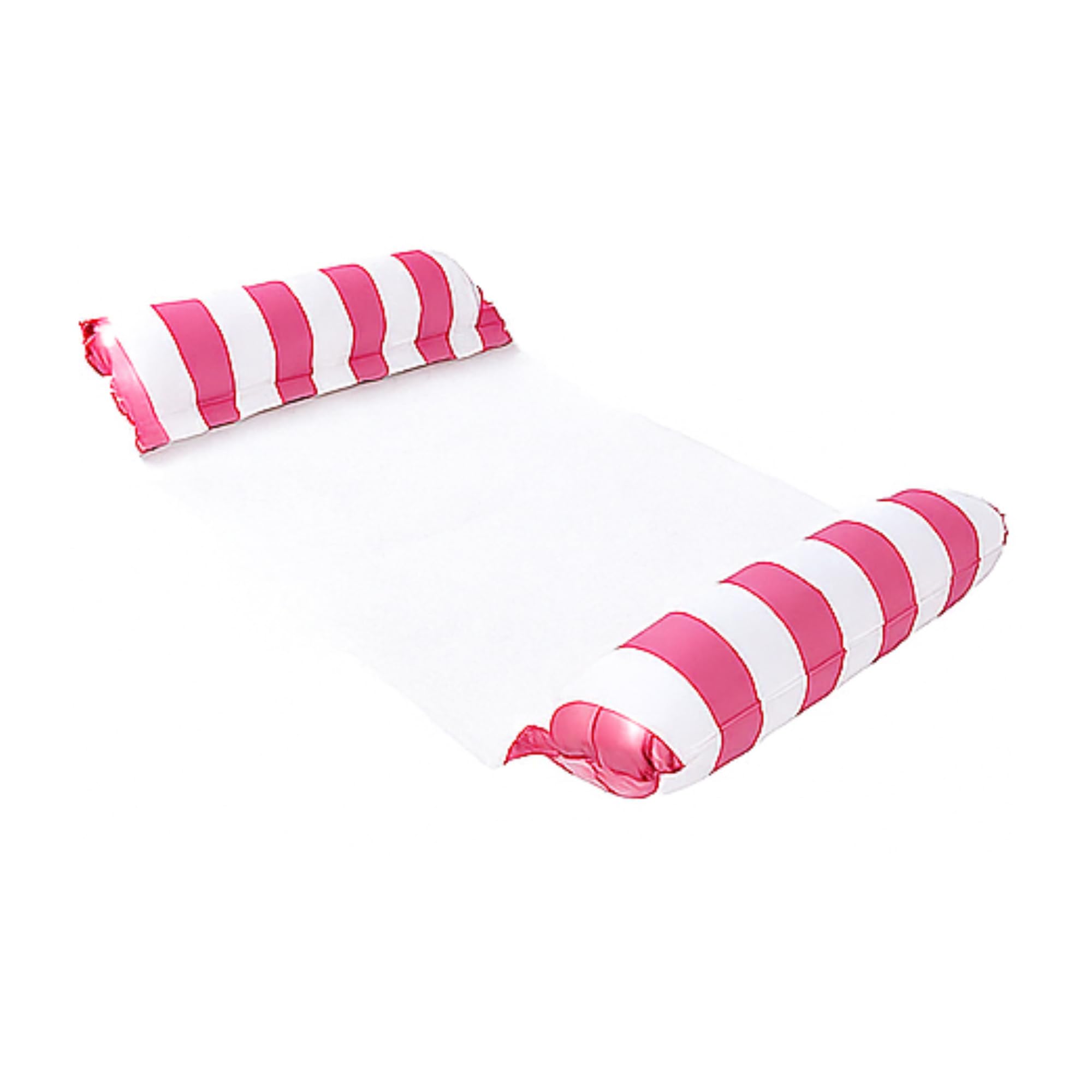 

NASSIA Inflatable Float for Beach, Pool, Ocean, River, and Summer Activities, 2-Way Mesh Design with Pump (Pink)