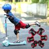 6Pcs/Set Kid Protective Gear Thickened Lightweight Sponge Impact Resistant Skating Protective Gear