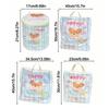 Cute Cartoon Cat Puppy Zippered Mesh Laundry Bags Anti-deformation Anti-Winding Protective Washing Bag Breathable Laundry Care