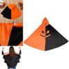 Halloween Costume Kids Pumpkin Bat Caped Cosplay With Polyester Fabric For Teen Adults