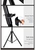 Foldable Portable Laptop Stand Desk: Adjustable Height Riser for Office, Desktop, Outdoor & Live Streaming