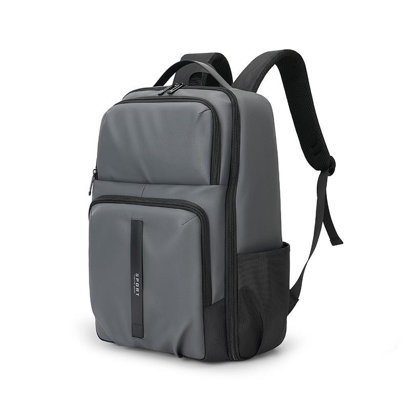 

2025 Versatile Large Capacity Business Travel Backpack - Solid Color, Multifunctional, Fashionable for Laptops