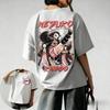 Unisex Demon Slayer Anime T Shirt Women Unisex Short Sleeve Tee Nezuko Kamado Print Casual Streetwear Summer Trendy Top