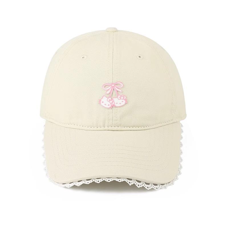 Japanese Sweet Baseball Cap Female College Style Spring And Summer Cute Kitty Cap Versatile Casual Style adjustable
