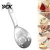 Egg Yolk White Separator 5-in-1 Stainless Steel Slotted Spoon, Multi-Function Kitchen Tool with Grater, Strainer, Versatile Food Prep Masher, &