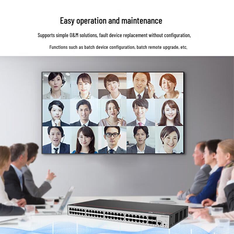 HUAWEI S5735S-L48P4S-A3 48-Port Gigabit Layer 3 Managed PoE Switch