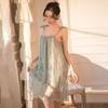 Sexy Sleepwear for Women Home Clothes Sling Lace Nightdress Nightwear Comfortable Lingerie Sleeveless Pyjama Female Summer Dress