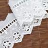 Cotton Hollow Embroidery Lace, Wave Punched Small Barcode Lace, Women'S Skirt Accessories, Clothing Accessories