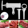 DIY Manual Sausage Stuffer Kit - Hand Operated Sausage Filler Maker for Home Made Sausages Cooking Accessories