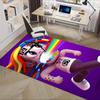 1pc 6ix9ine Tattle Tales Office Carpet Soft Polyester Non slip Machine Washable Indoor Carpet Living