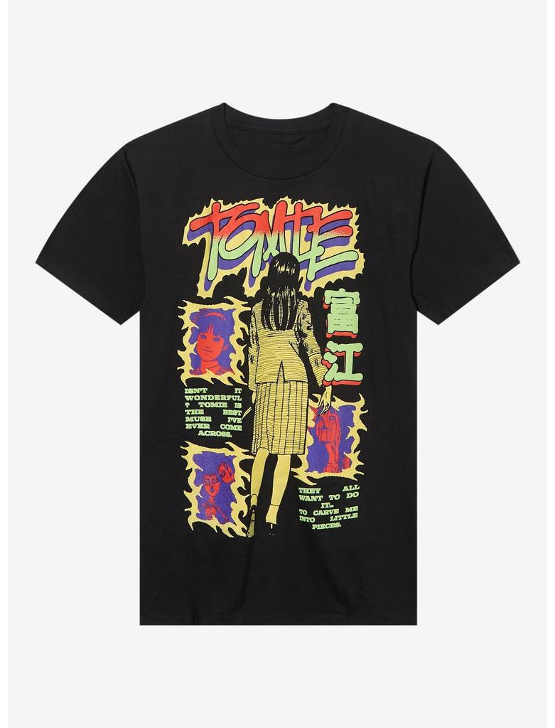 Fit Junji Ito Japanese Horror Comics Graphic Cotton Tshirt Unisex Summer Short Sleeve Fashion Brand Luxury Casual Vintage