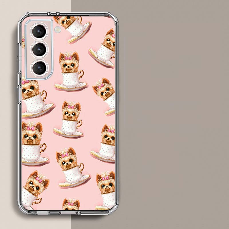Yorkshire Terrier Dog Phone Case For Samsung A17 A56 A36 A26 A16 A55 A35 A25 A15 A05S Galaxy A71 A51 A41 A31 A21S A70 A50 A40 A3