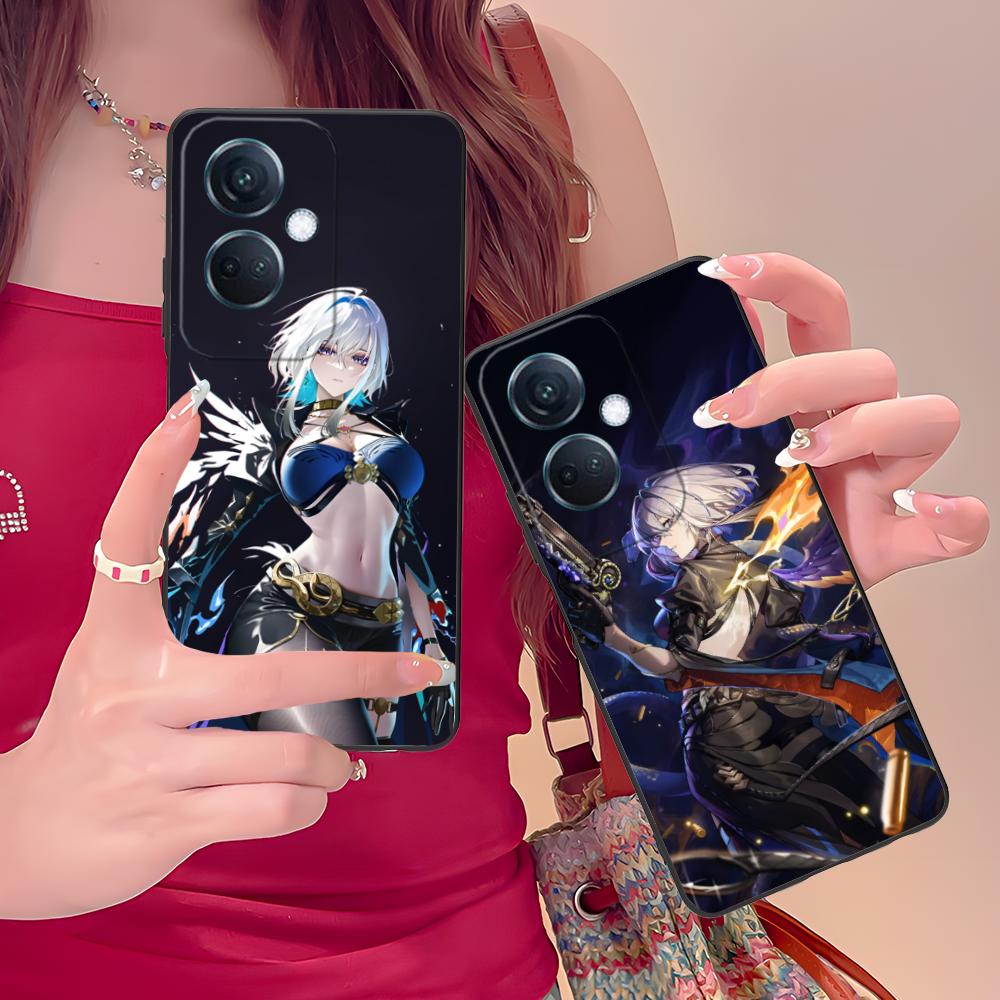 Wuthering Waves Galbrena Phone Case for OPPO Reno 14 13 12 11 10 9 8 7 6 5 F T Pro 5G Colorful Printing Cover Smartphone Luxury