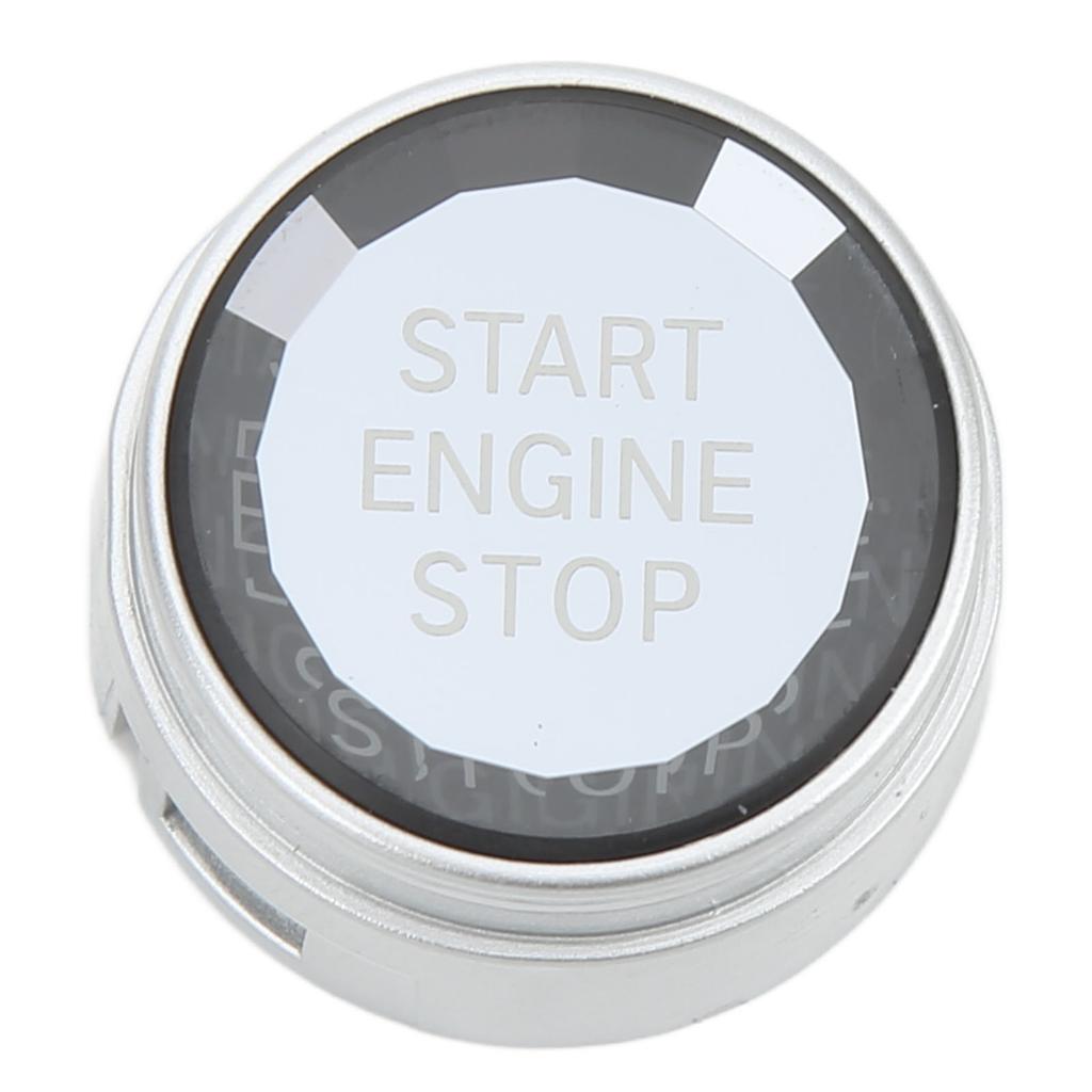 Car Engine Start Stop Switch Button Cover Scratch Resistant Nonfading Replacement for F Series X1 X2 X3 X4 X5 X6 X7