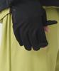 Snow Peak Polartec Power Stretch Gloves and Size 1 AC-25AU019, Men's Women's, Black,